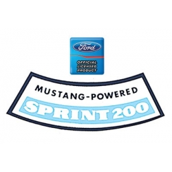 1966 Millionth Mustang Sprint 200 Package Air Cleaner Decal