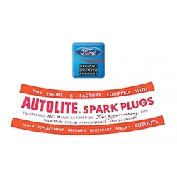 Autolite Equipped Air Cleaner Decal
