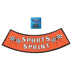 1967-68 Sports Sprint Air Cleaner Decal