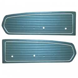 1968 Standard Door Panels, Turquoise