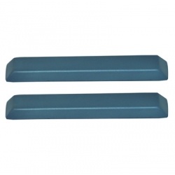 1964-65 Standard Arm Rest Pad, Blue Pair