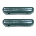 1967 Standard Arm Rest Pads, Turquoise Pair