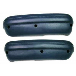 1970 Standard Arm Rest Pad, Medium Blue Pair