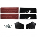 1970 Red Coupe Door Panel Kit