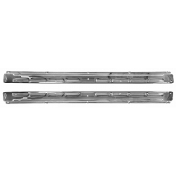 1965-68	Door Sill Scuff Plates Heavy Gauge Stainless (Convertible)